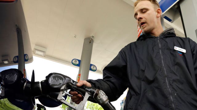 Drivers getting relief at the pump