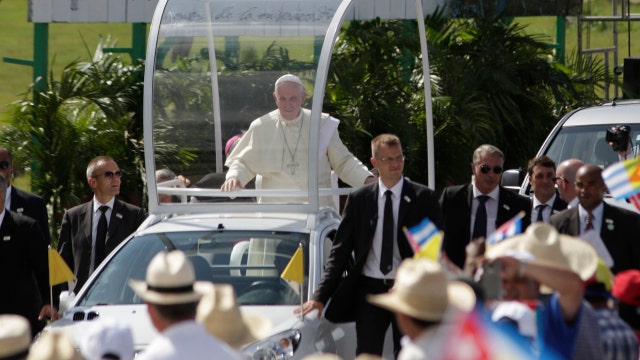 Pope Francis tours eastern Cuba ahead of US visit