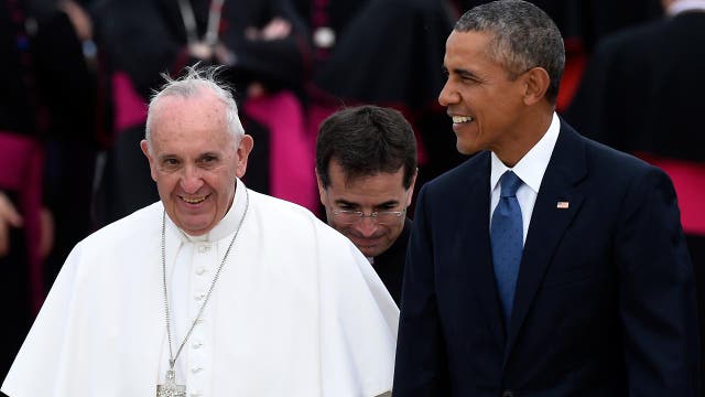Pope's visit highlights disagreement between Vatican, WH