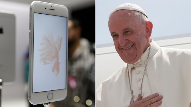 Holy hold-up! Pope visit delays iPhone shipments