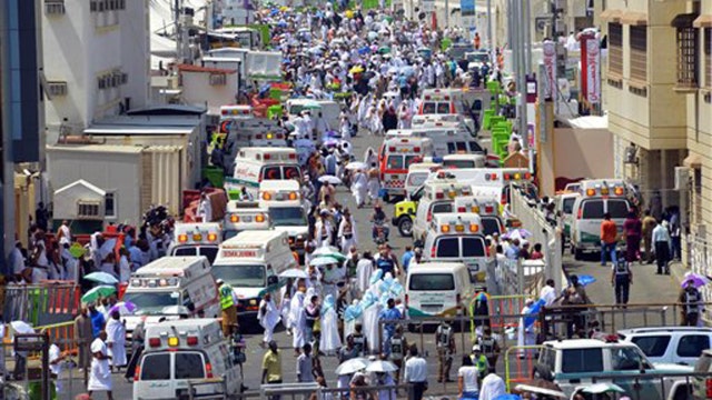 Saudi officials: Hajj stampede kills over 700 near Mecca
