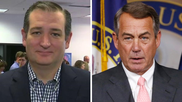 Ted Cruz: Criticisms of Boehner not personal  