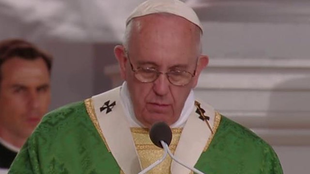 Pope Francis delivers homily at his last mass in America