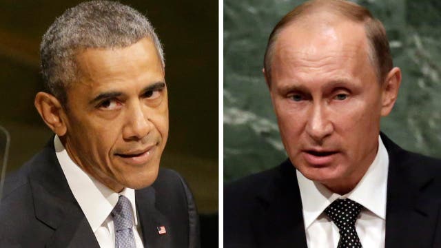 Obama, Putin speeches reveal vast difference in Syria policy