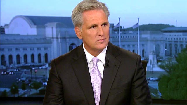 Kevin McCarthy: 'The culture in Washington has to change'