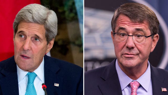 Kerry, Carter at odds over Russia involvement in Syria?