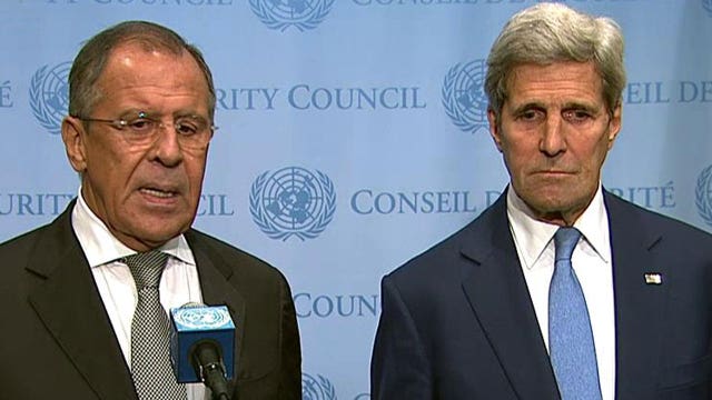 Kerry, Lavrov address media following 'constructive' meeting