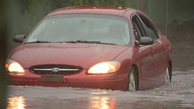 East Coast drenched by flooding rain