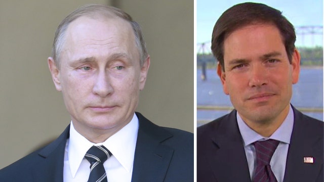 Rubio: Putin 'deliberately targeting' non-ISIS rebels