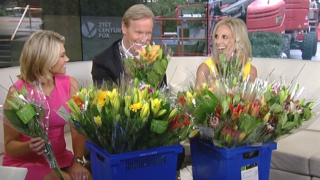 After the Show Show: Flowers make people happy!