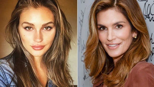 Is this model the next Cindy Crawford?