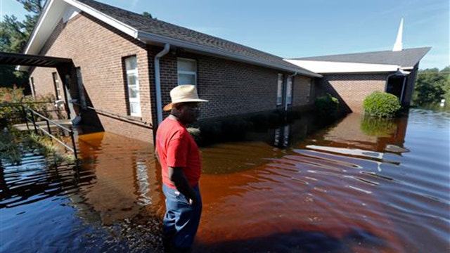 Floodwaters continue to wreak havoc in South Carolina