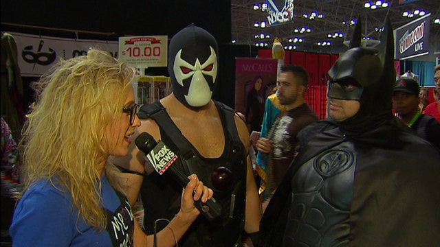 Up close with heroes, stars and villains at NY Comic Con