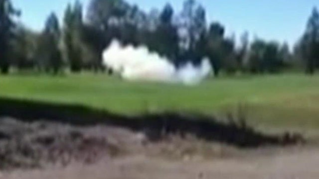 Homemade bombs discovered on California golf course