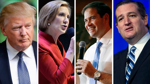 Cruz, Rubio, Fiorina, Trump are GOP big movers