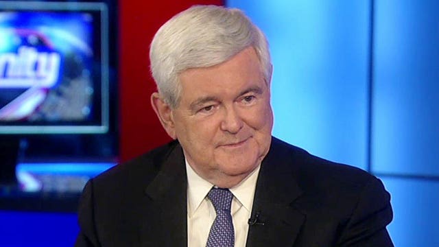 Newt Gingrich calls political outsider popularity 'historic'