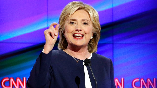 How did frontrunner Hillary Clinton fair in first debate?