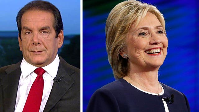 Krauthammer: 'Hillary is going to win"