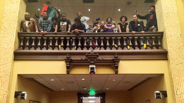 Activists arrested after staging Baltimore City Hall sit-in