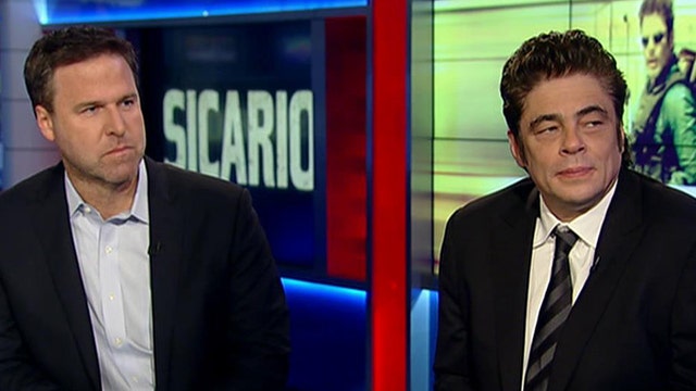 'Sicario' star Benicio del Toro talks drug war at border