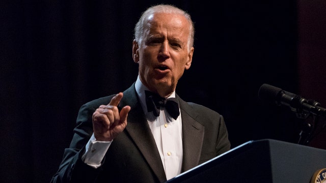 Press cools on Biden  