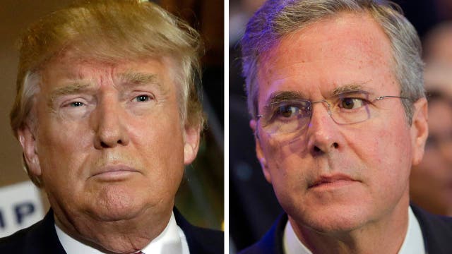 Did Trump launch a successful attack against Jeb?