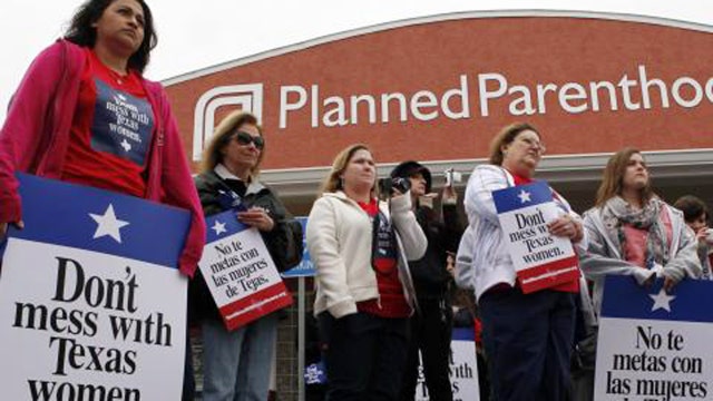 Texas cuts off Medicaid funding for Planned Parenthood