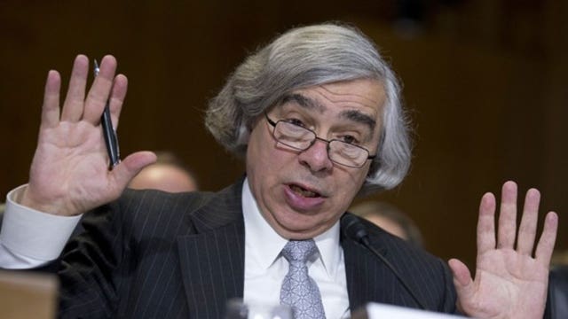 Alan Colmes and Secretary Ernest Moniz