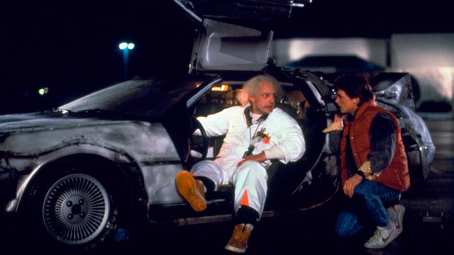 GOP candidates put spin on 'Back to the Future' Day