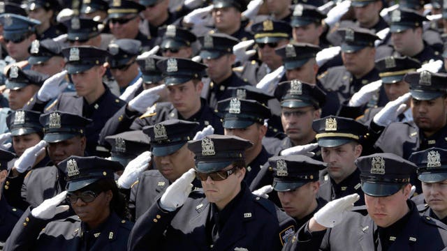 Police seek support from public after NYPD officer slain