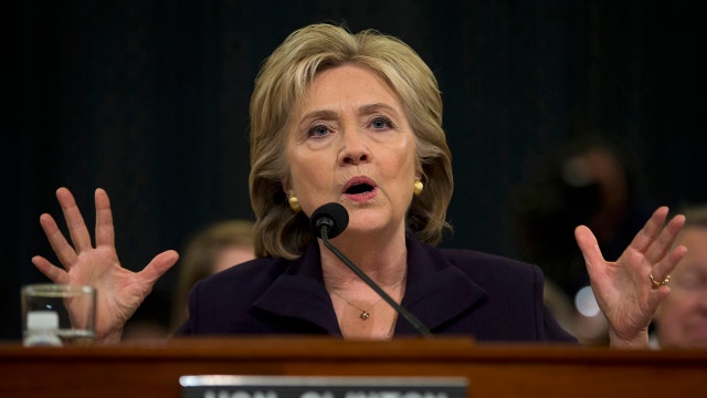 Clinton on defensive over Benghazi committee questions  