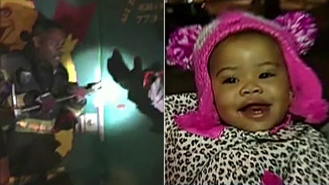 Baby rescued after being locked inside day care