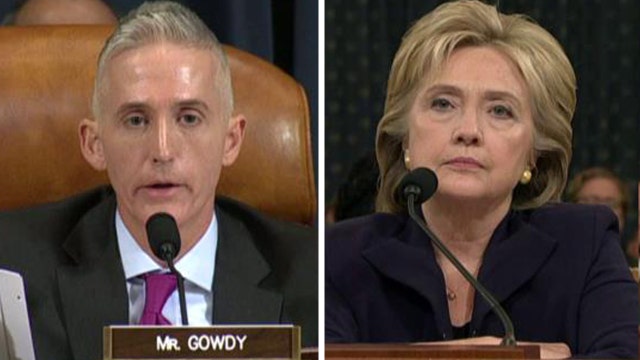 Gowdy spars with Clinton over unsolicited Blumenthal emails