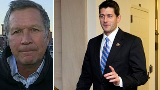 Kasich's take Paul Ryan, the GOP divide and 2016