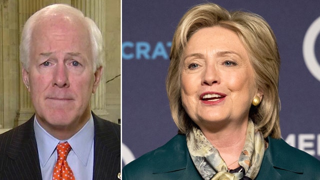 Cornyn wants special counsel to investigate Clinton emails