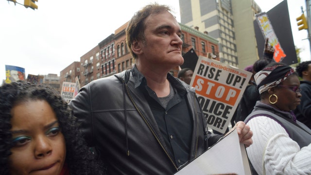 NYPD union calls for Tarantino boycott over anti-cop protest