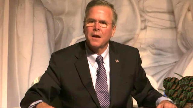 Is Jeb Bush's reaction to his campaign petulant?