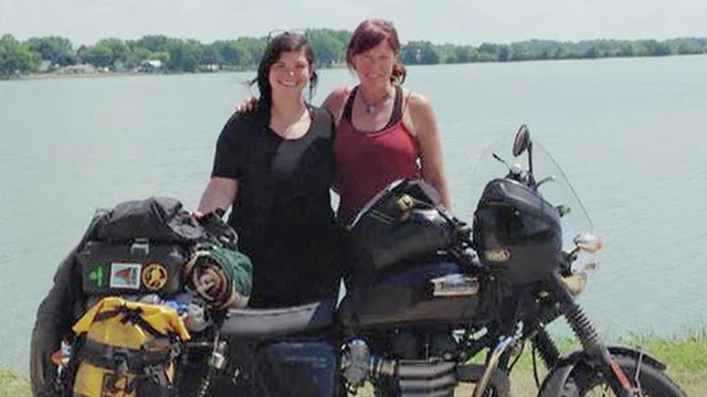 Mom and daughter ride across US for veterans