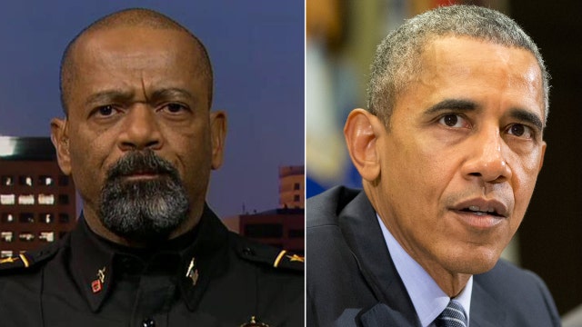 Sheriff Clark blasts Obama's 'lies' on police use of force