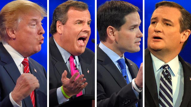 Republican debaters unite against common enemy: moderators