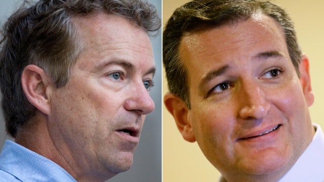 Presidential candidates Cruz, Paul opposed budget bill