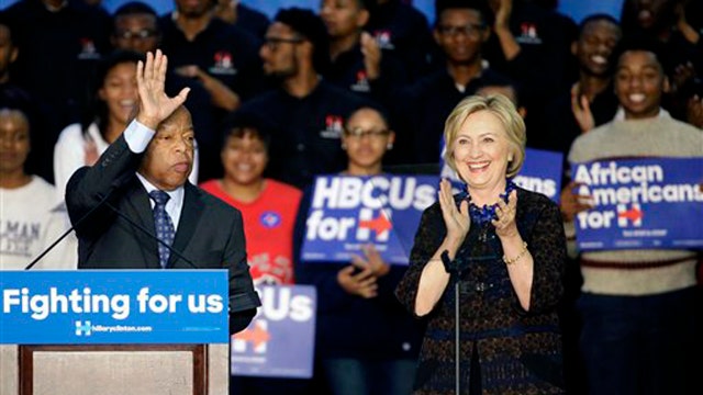 Hillary campaigns for African American votes in Georgia