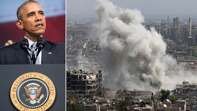Obama digs deeper in Syria despite vow not to send troops