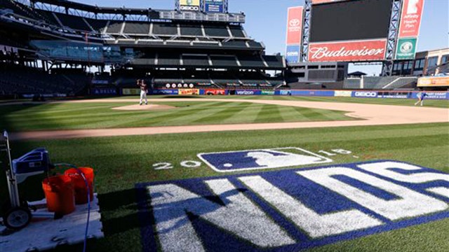 NYC's Citi Field hosts its first World Series game