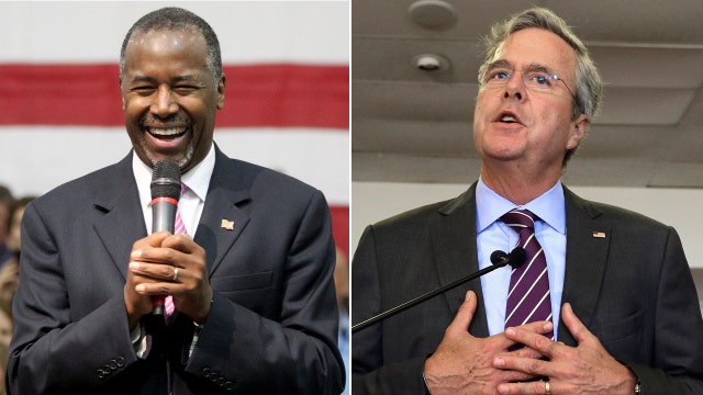 Ben Carson leads polls, Jeb reboots campaign slogan