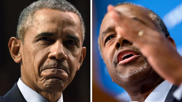 Carson fires back at Obama as he gains big in the polls