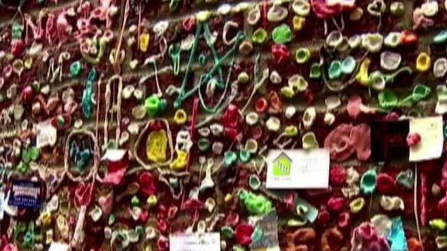 Seattle's famous Gum Wall is getting a heavy-duty scrub down