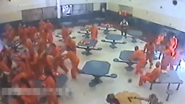 Shocking video shows Arizona inmates beating officers