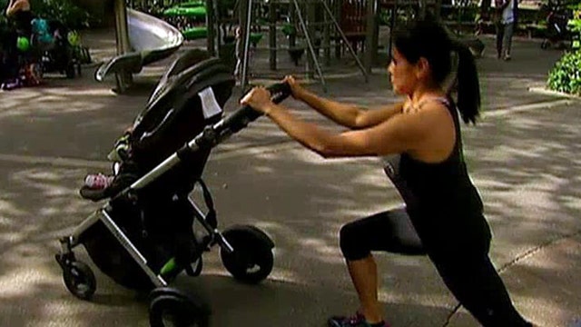 Trainer's tips to help moms sneak in workouts
