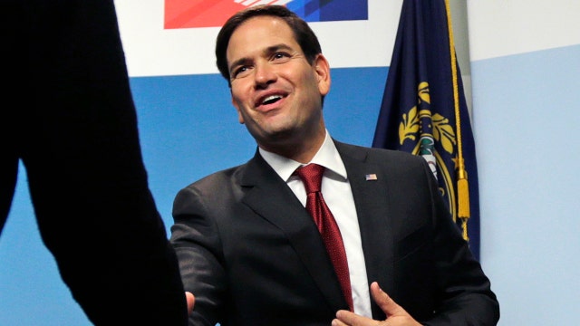 Republican rivals take aim at Marco Rubio
